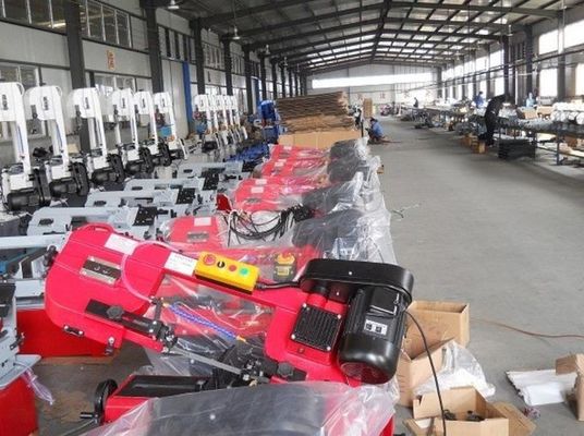 Double Column Angle Cut 45 Degree Mini Bandsaw Machine Semi Automatic