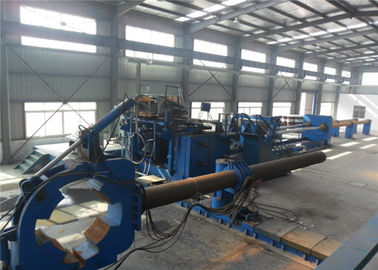 Induction Hot Heating Pipe Bending Machine 100 - 1000KW Power PLC Control