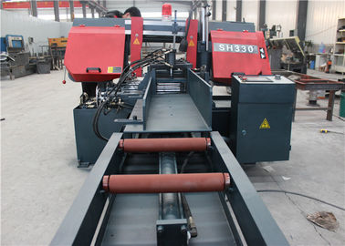 PLC Control Metal Cutting Band Saw Hydraulic Saw Belt Tighten Style GZ4280