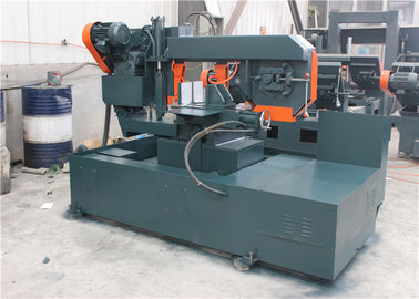 PLC Control Metal Cutting Band Saw Hydraulic Saw Belt Tighten Style GZ4280