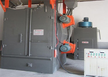 Big Diameter Parts Shot Blasting Machine 6mm Manganese Steel Precision Welding Body